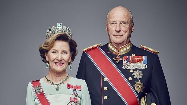 Sonia y harald de Noruega