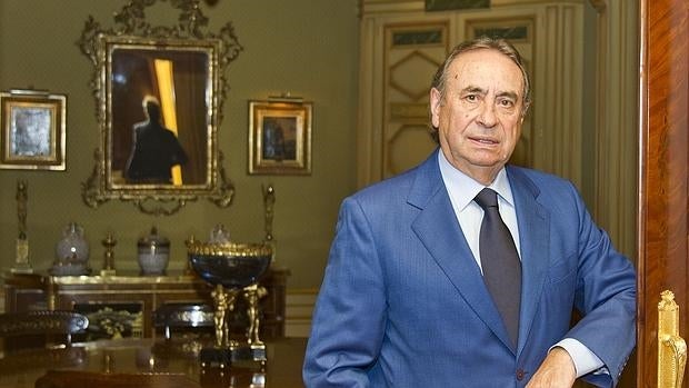 Pedro Trapote en su domicilio madrileño