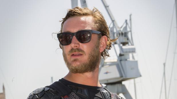 Pierre Casiraghi a bordo del catamarán «Malizia» en la 35 edición de la Copa del Rey