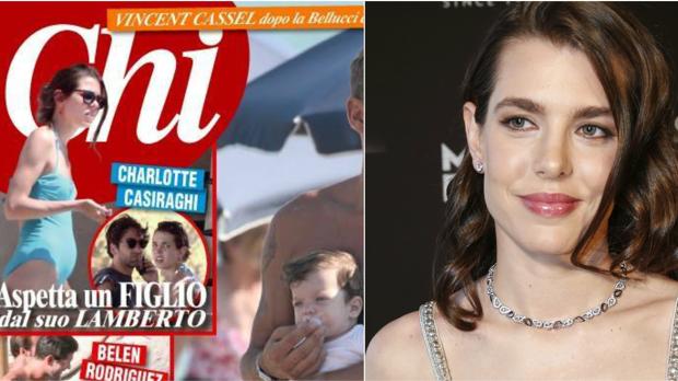 Carlota Casiraghi ha aparecido en portada de la revista italiana «Chi» por los rumores de su embarazo
