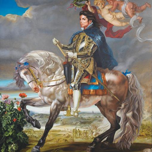 Retrato de Michael Jackson