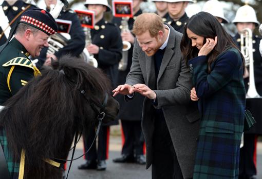 Con el príncipe Harry en Escocia