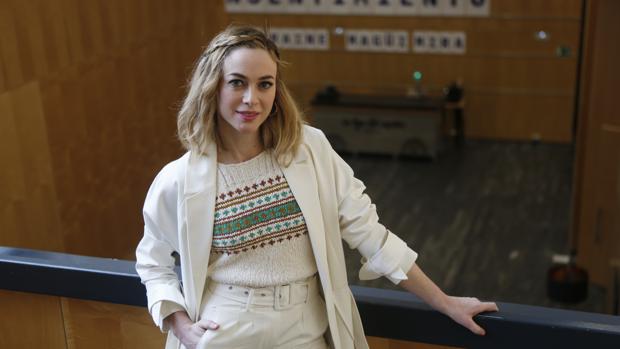 Marta Hazas en la presentación de la obra de teatro «Si no te hubiese conocido»