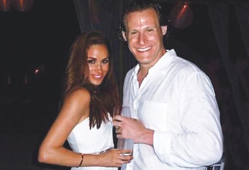 Meghan Markle junto a su exmarido, Trevor Engelson