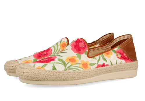 Espadrille de La Siesta, modelo Albufereta verde
