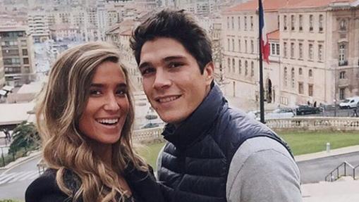 Pablo Castellano y su novia, María Pombo