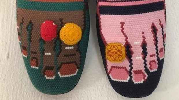zapatillas con dedos