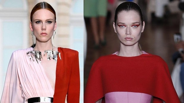 Diseños de Valentino y Givenchy