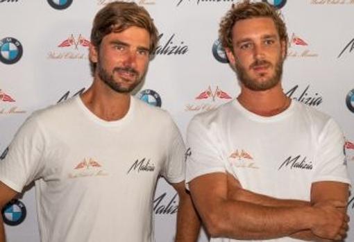 Pierre Casiraghi y Boris Herrmann