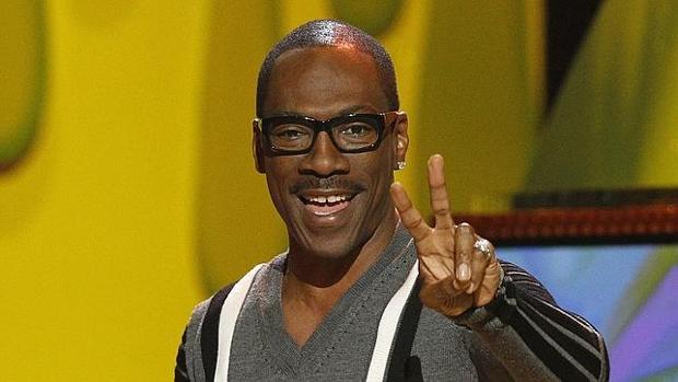 Eddie Murphy con la familia al completo
