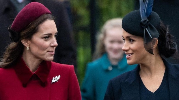 Catalina de Cambridge y Meghan Markle