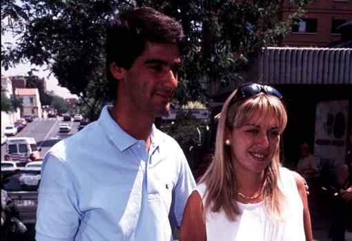 La expareja, en 1999