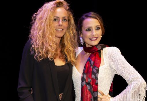 Rocío Carrasco y Anabel Dueñas