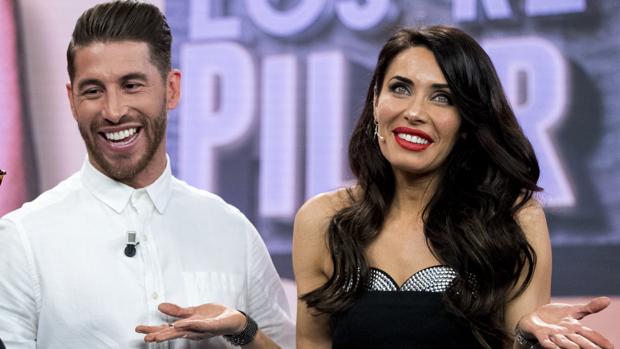 Sergio Ramos y Pilar Rubio