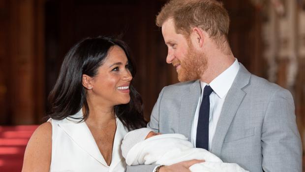 Meghan Markle, el Príncipe Harry y su hijo, Archie Harrison