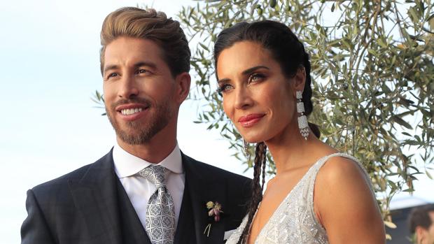 Sergio Ramos y Pilar Rubio