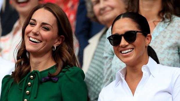 Catalina de Cambridge y Meghan Markle