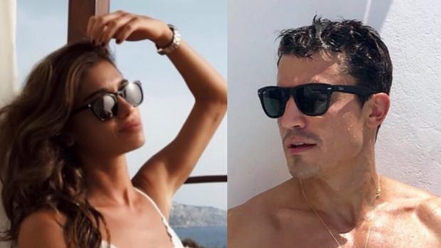 Blanca Rodríguez y Álex González