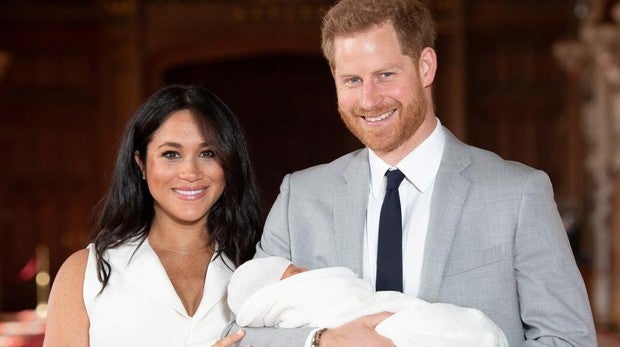 Los duques de Sussex junto a su hijo Archie