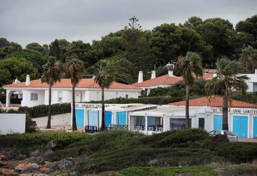 La finca rural que Susana Gallardo posee en Binidalí