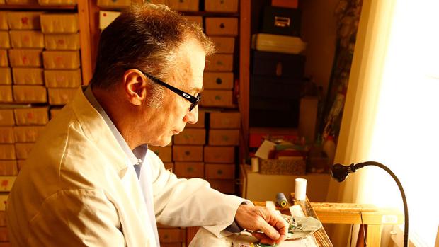 Johan Luc Katt en su atelier