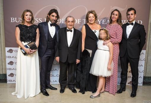 MaÃa José Hidalgo, Javier Hidalgo, Juan José Hidalgo, EloÃna Gutiérrez, LucÃa Blanco Hidalgo, Cristina Hidalgo y Javier Blanco