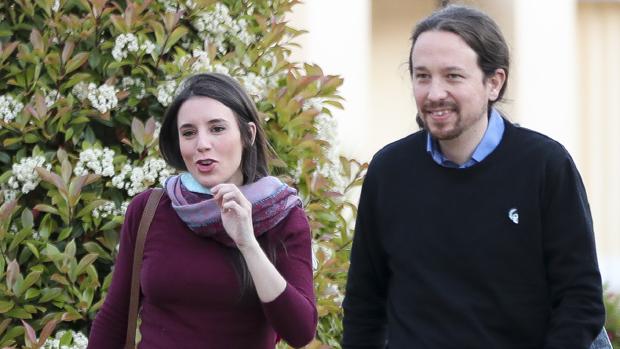 Pablo Iglesias e Irene Montero