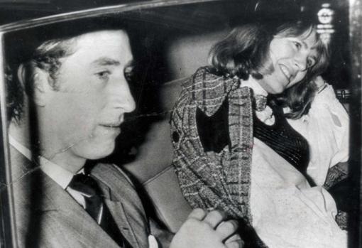 Prince Charles with Camila in 1975