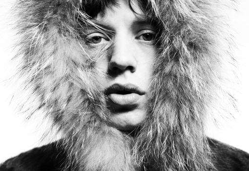 Mick Jagger retratado por el fotógrafo británico