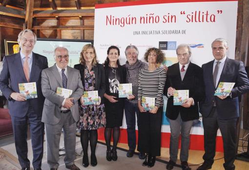 Presentación de la campaña solidaria «Ningún niño sin "sillita"»