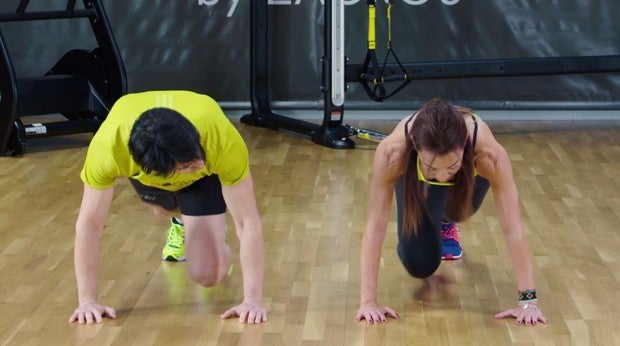 Los ejercicios escaladores pueden incluirse en tu entrenamiento siguiendo el método Tabata.