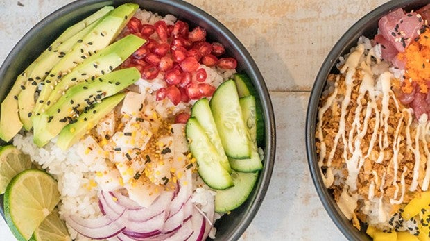 Los «poke bowls», la moda que arrasa en Instagram.
