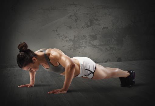 Flexiones o fondos de pecho.
