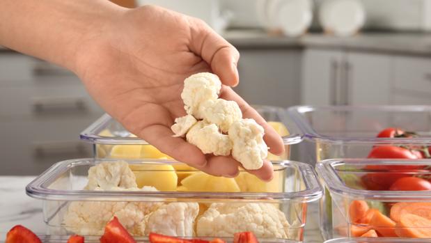 Para que las verduras crudas se conserven deben guardarse en el tupper sin aliños