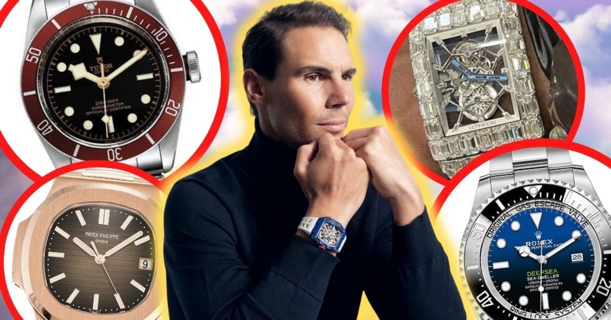 Rafa Nadal y otros 10 famosos que lucen los relojes más caros del mundo