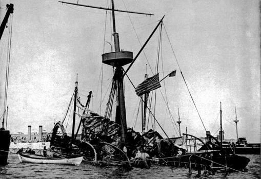 Restos del «USS Maine»