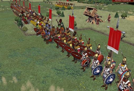 Detalle de una unidad de «Field of Glory II» en el modo batalla