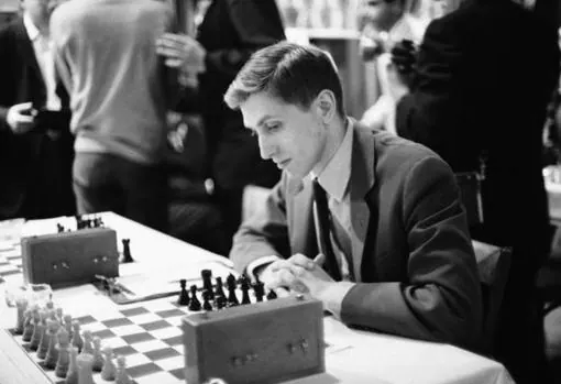 Bobby Fischer, en 1965, en un torneo en Nueva York