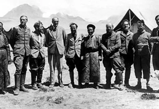 Miembros de la expedición