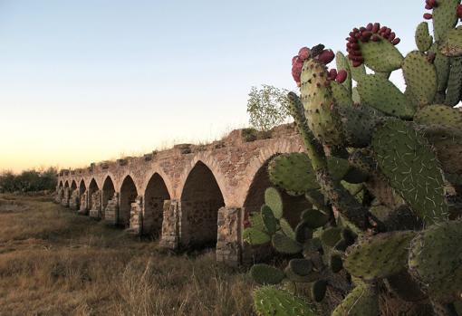 Puente de Ojuelos en el estado de Jalisco, parte del Camino Real de Tierra Adentro