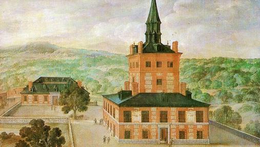 La Torre de la Parada en un lienzo de Félix Castelo, de 1640
