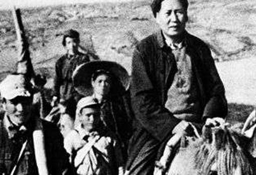 Mao, durante la Larga Marcha