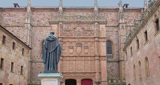 Fachada de la Universidad de Salamanca