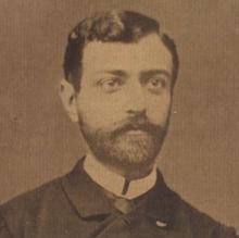 Alejandro Lallemand, poco antes de partir hacia Santiago de Cuba en 1898