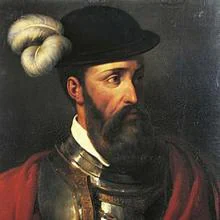 El conquistador Francisco Pizarro, natural de Trujillo.