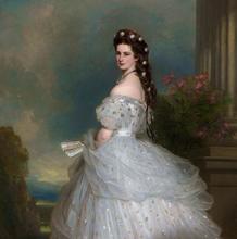 La emperatriz Isabel por Franz Xaver Winterhalter, (1865)