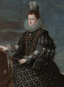 Margarita de Austria luce la perla conocida como La Peregrina y El Estanque