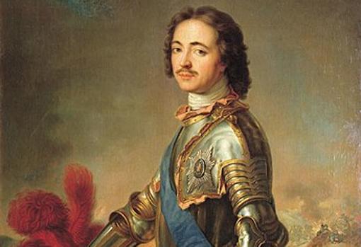 Pedro I el Grande, pintura de Jean-Marc Nattier.