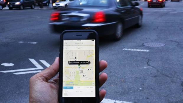 La aplicación de transporte Uber