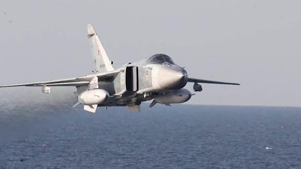 Rusia desplegó dos Su-27 como respuesta al acercamiento de aviones estadounidenses